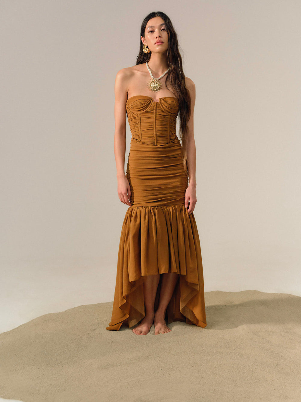 Serafina Gown — Brown