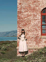 Mollie Midi Dress — Cream