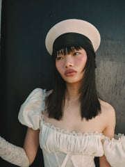 Evaline Mini Dress — Cream