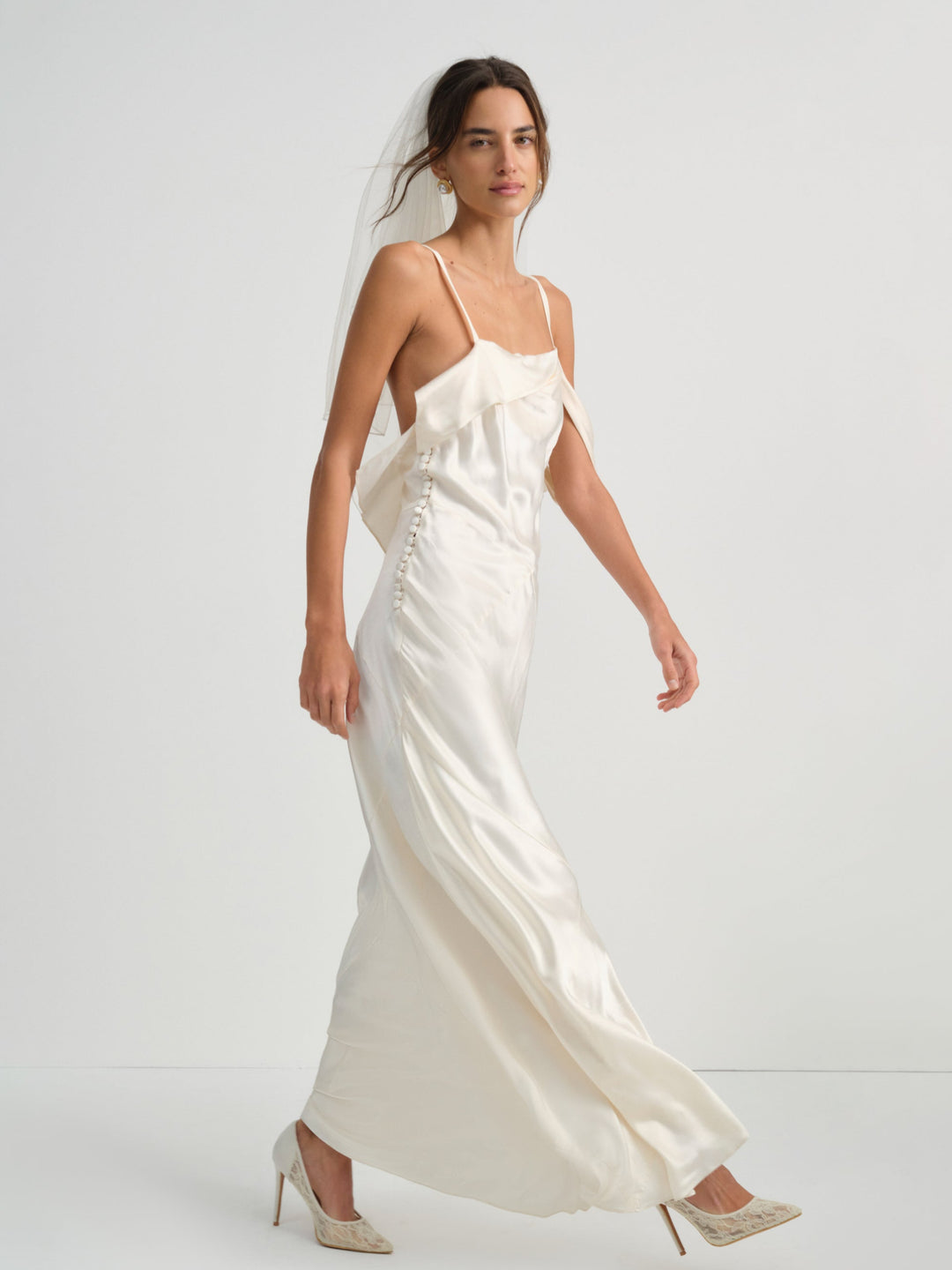 Jewel Maxi Dress — Ivory