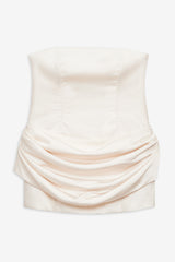 Serena Mini Dress — Cream