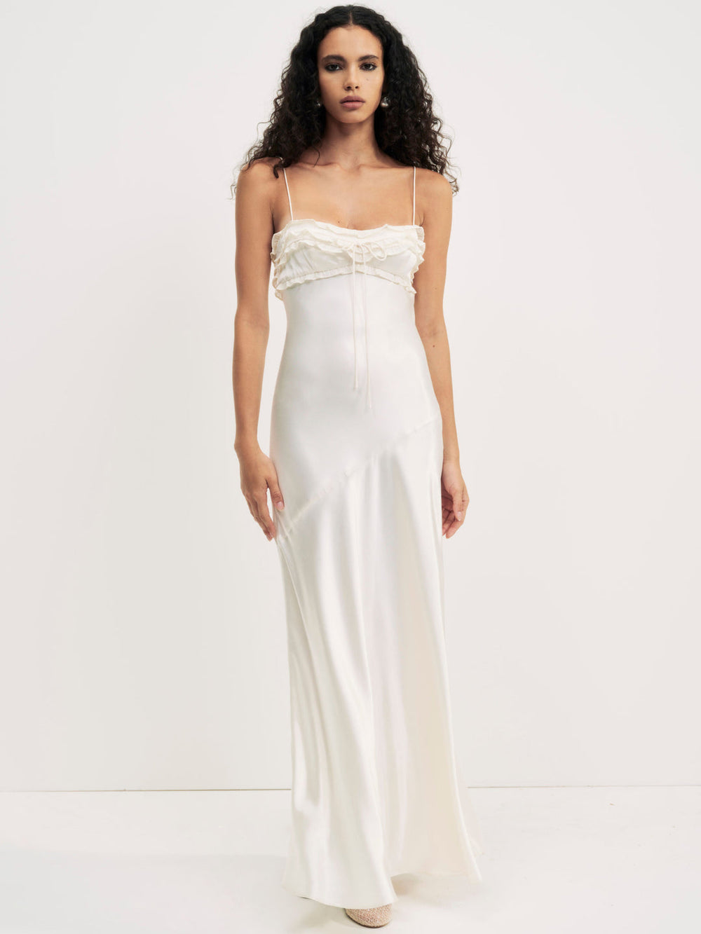 Natalie Maxi Dress — Cream