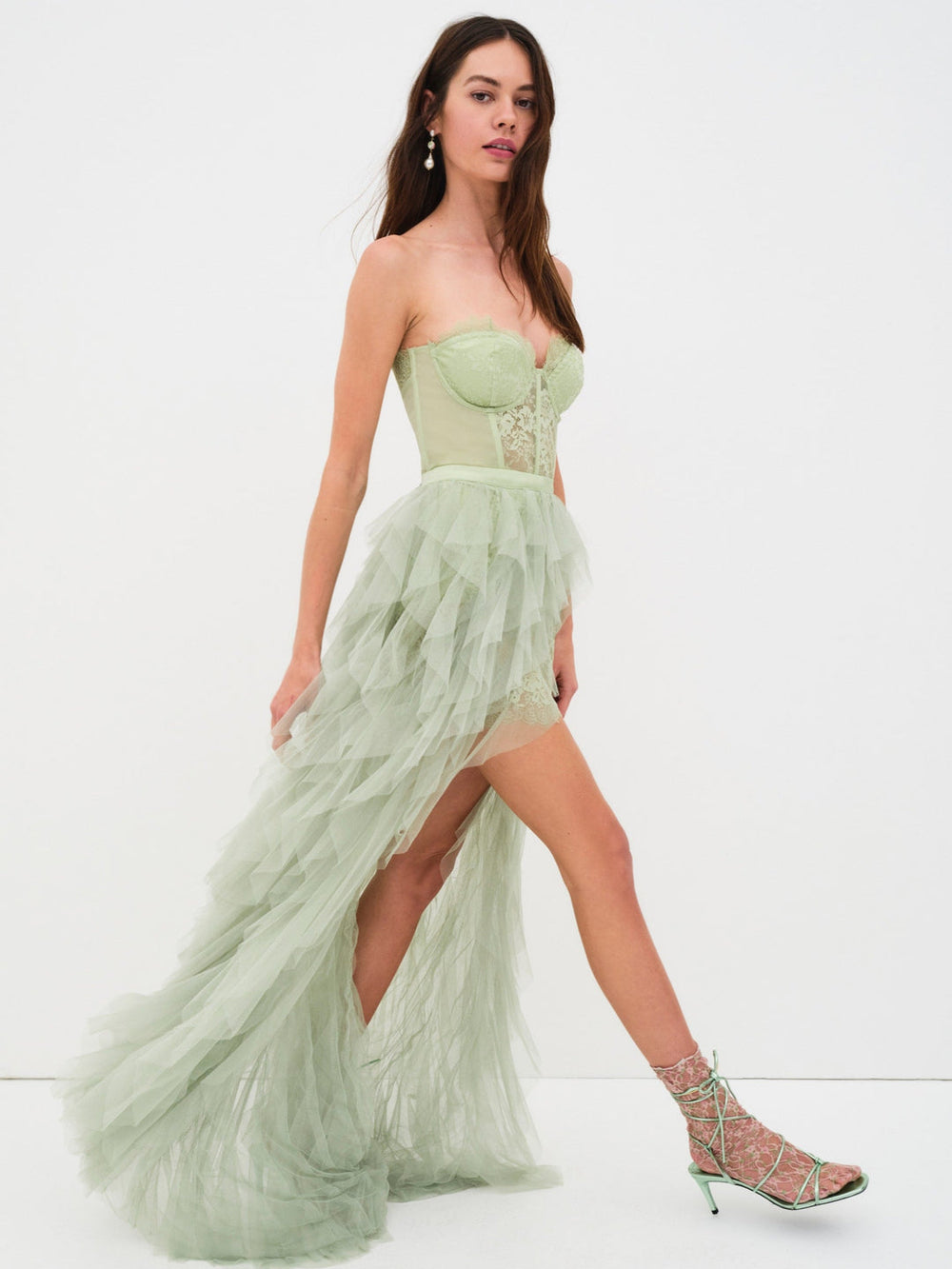 Bustier Gown — Green