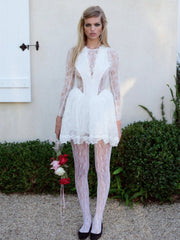 Tara Mini Dress — White