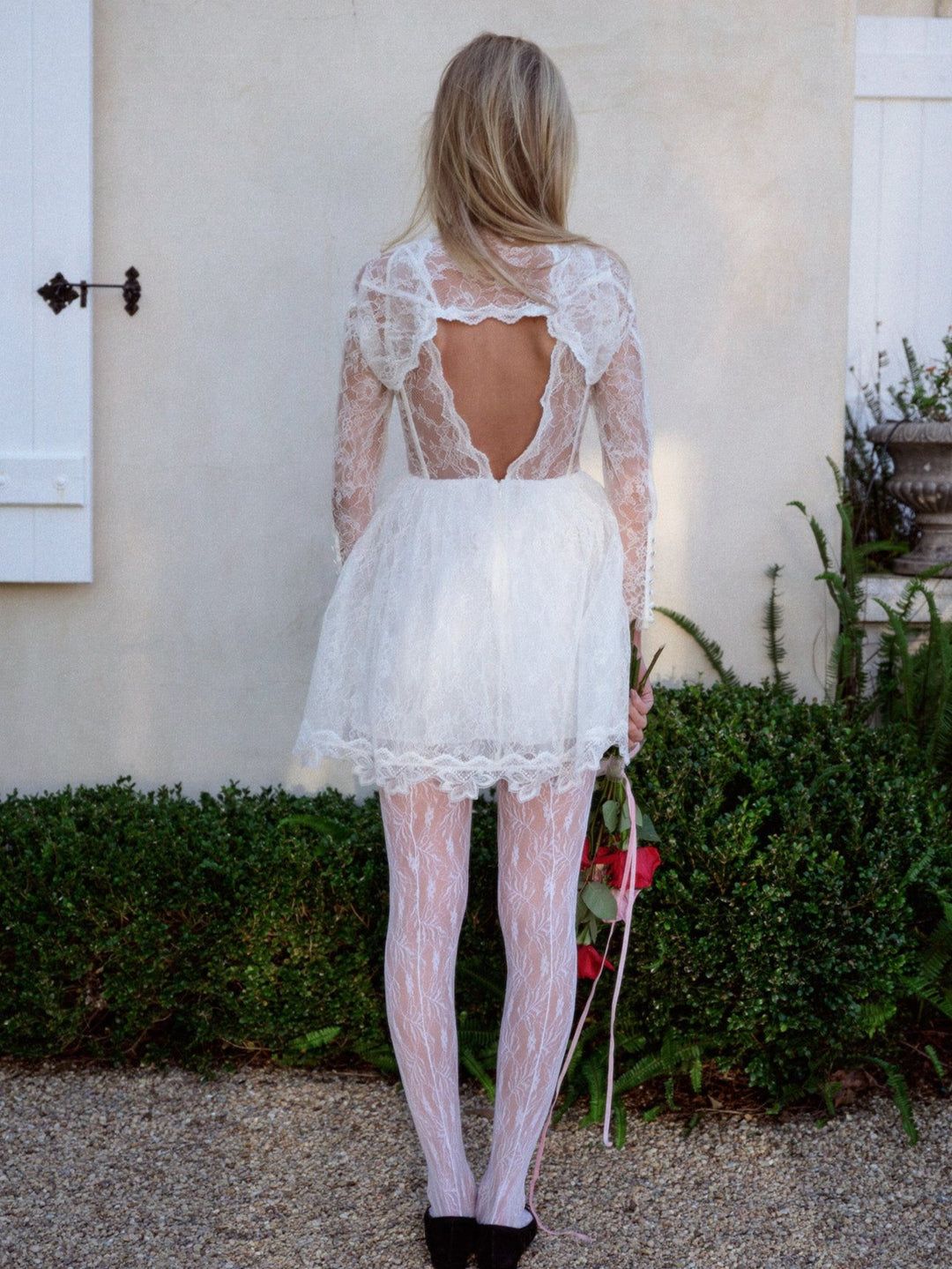 Tara Mini Dress — White