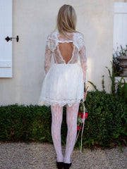 Tara Mini Dress — White