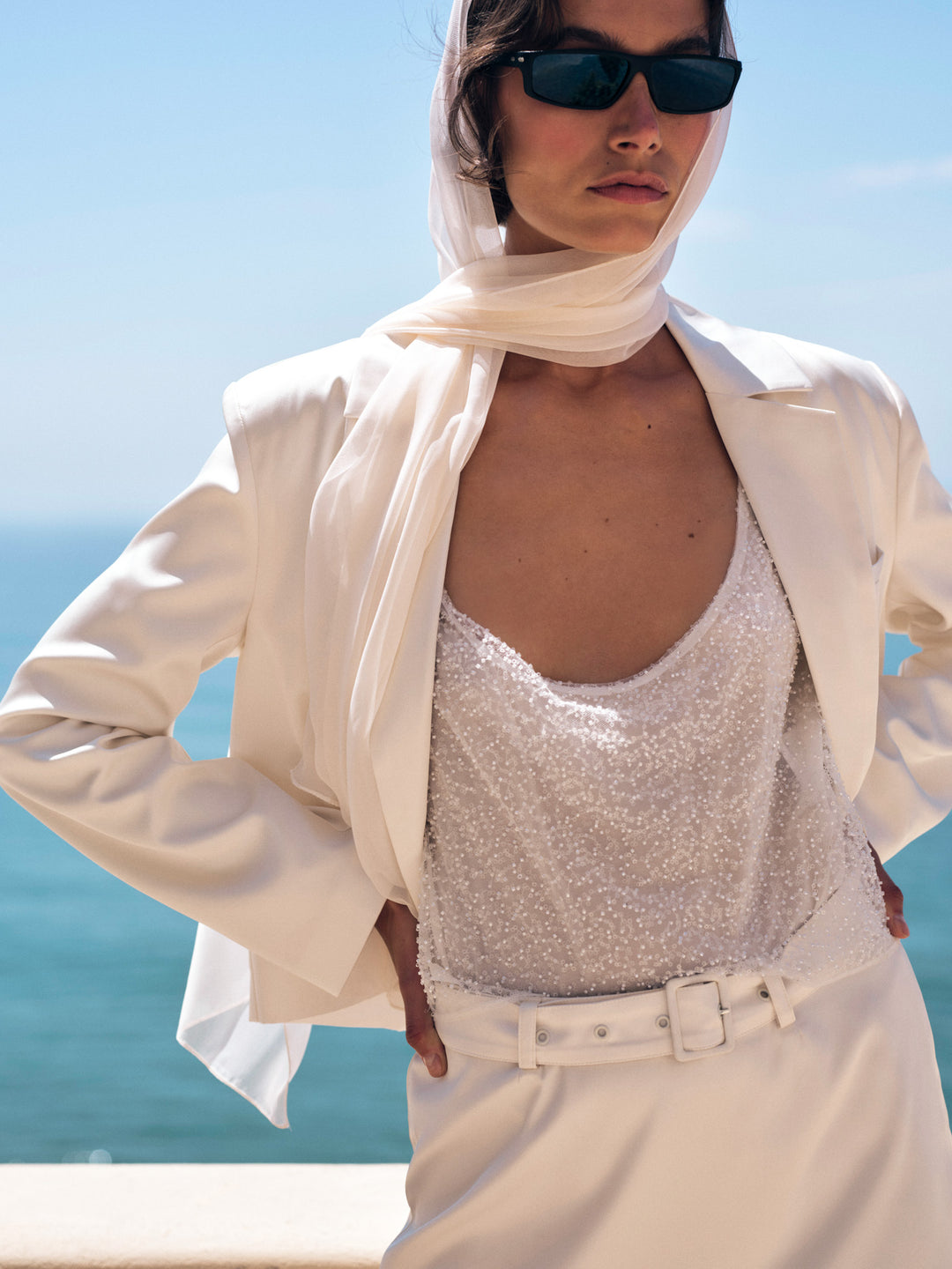 Hariette Blazer — Cream