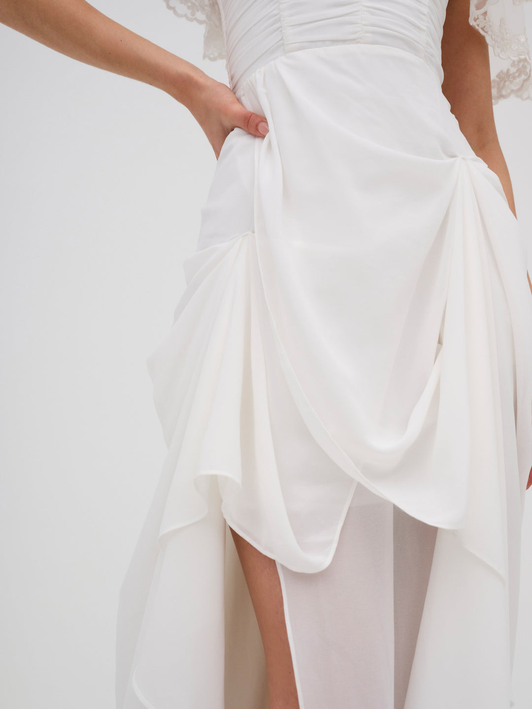 June Maxi Dress — White