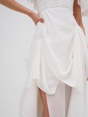 June Maxi Dress — White