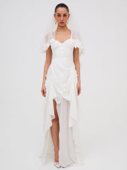 June Maxi Dress — White