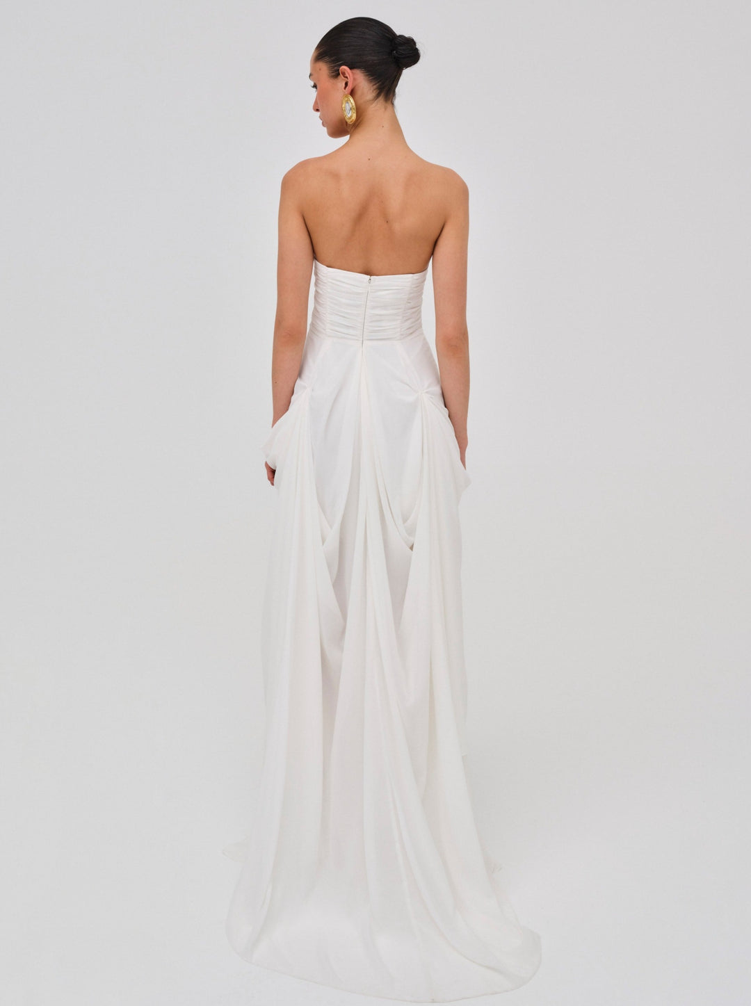 June Maxi Dress — White