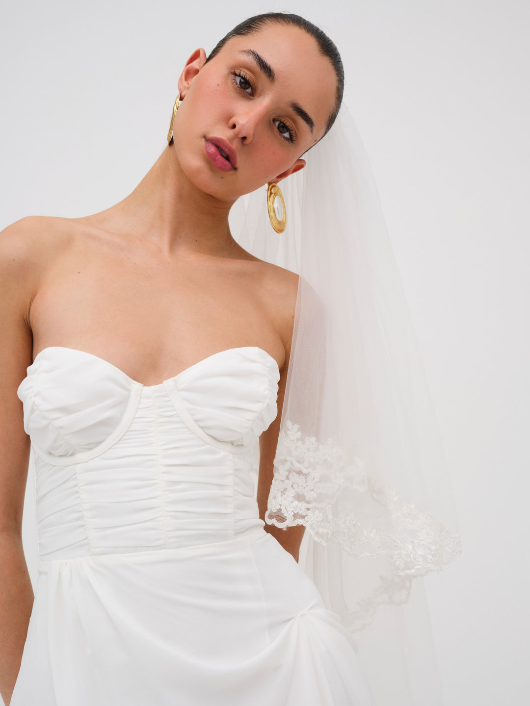 June Maxi Dress — White