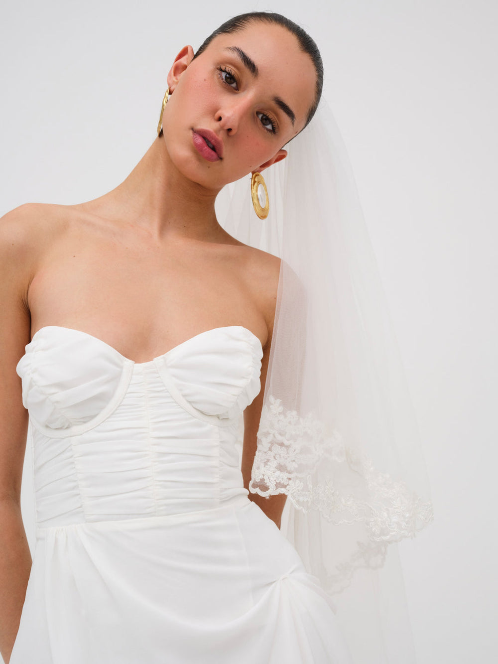 June Maxi Dress — White