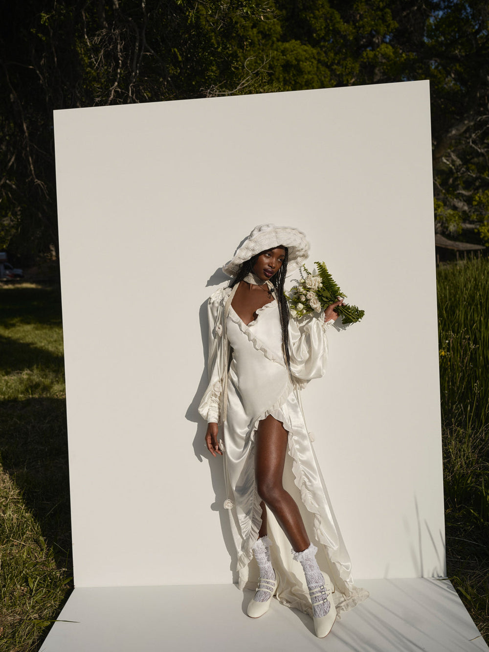 Kendall Gown — White