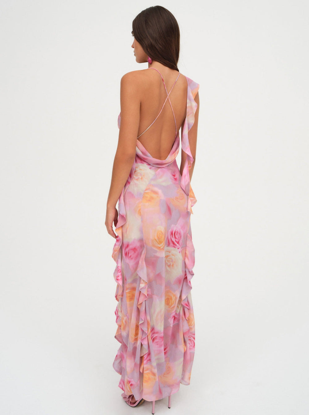 Beate Maxi Dress — Pink