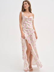 Sawyer Maxi Dress — Yellow