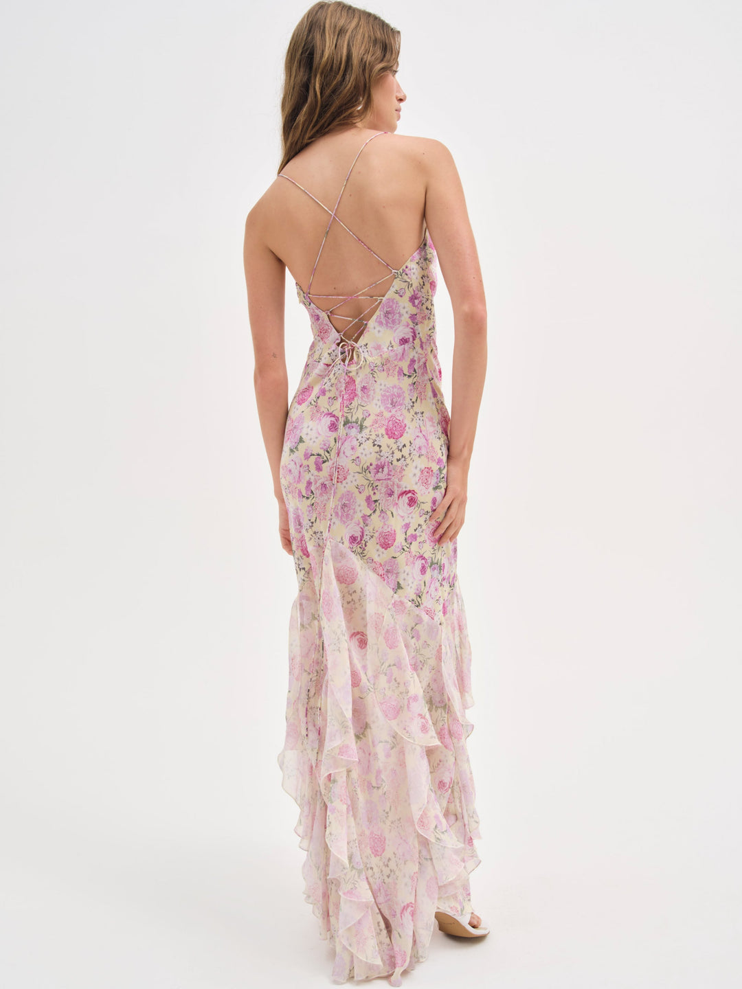 Elea Maxi Dress — Yellow