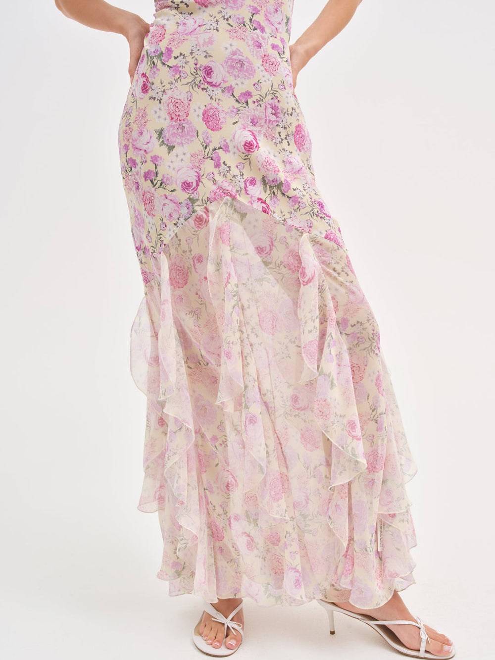 Elea Maxi Dress — Yellow