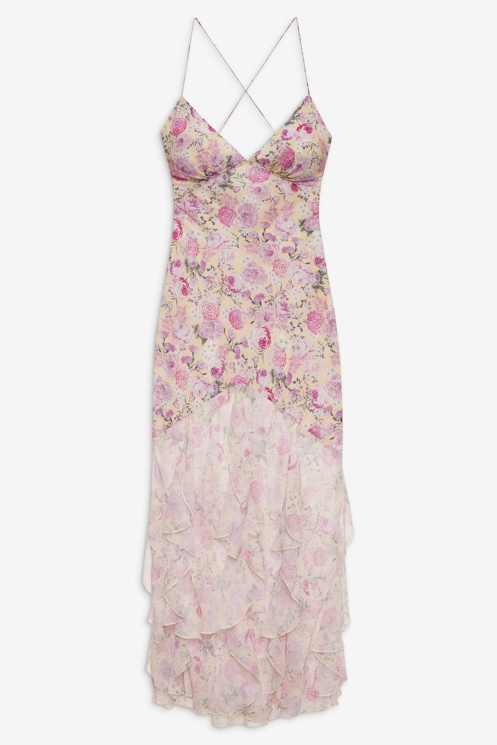 Elea Maxi Dress — Yellow