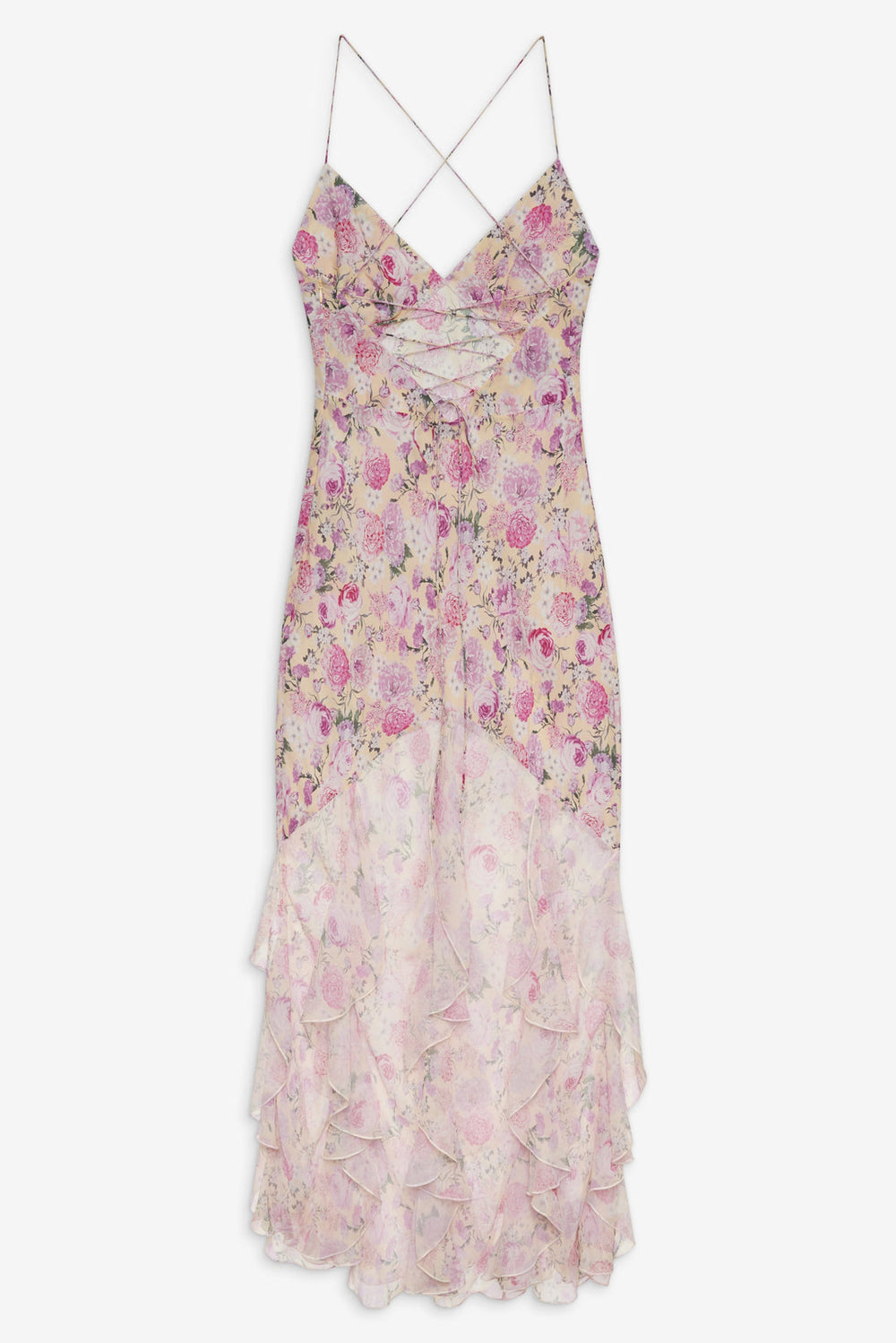 Elea Maxi Dress — Yellow