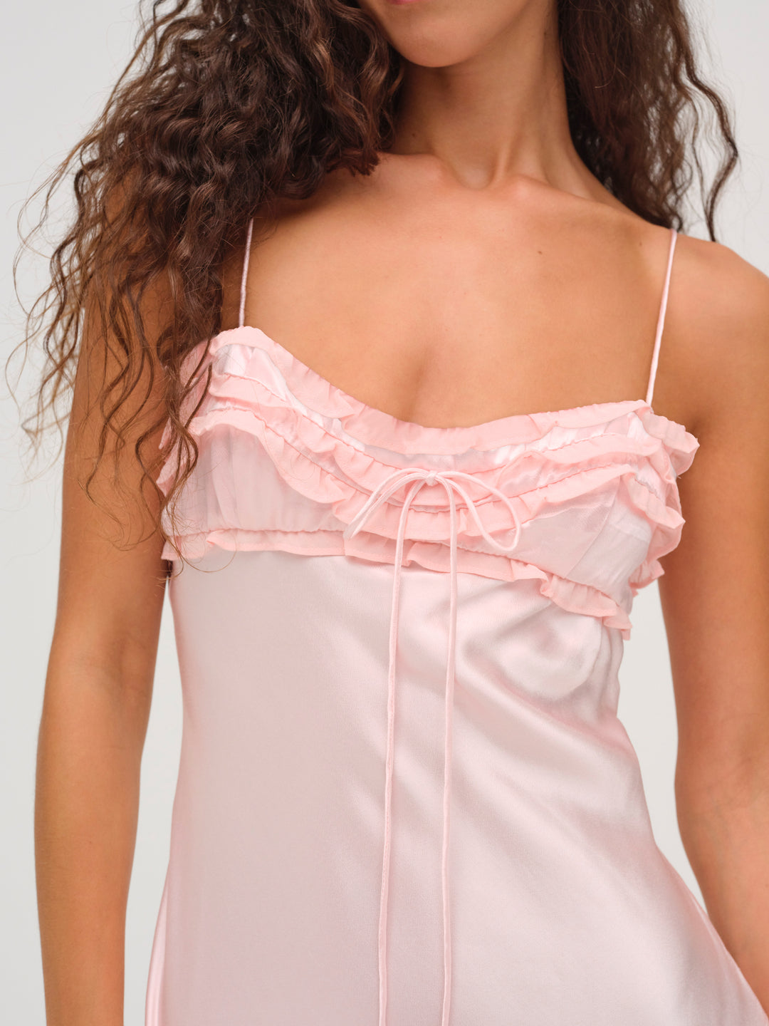 Natalie Maxi Dress — Baby Pink