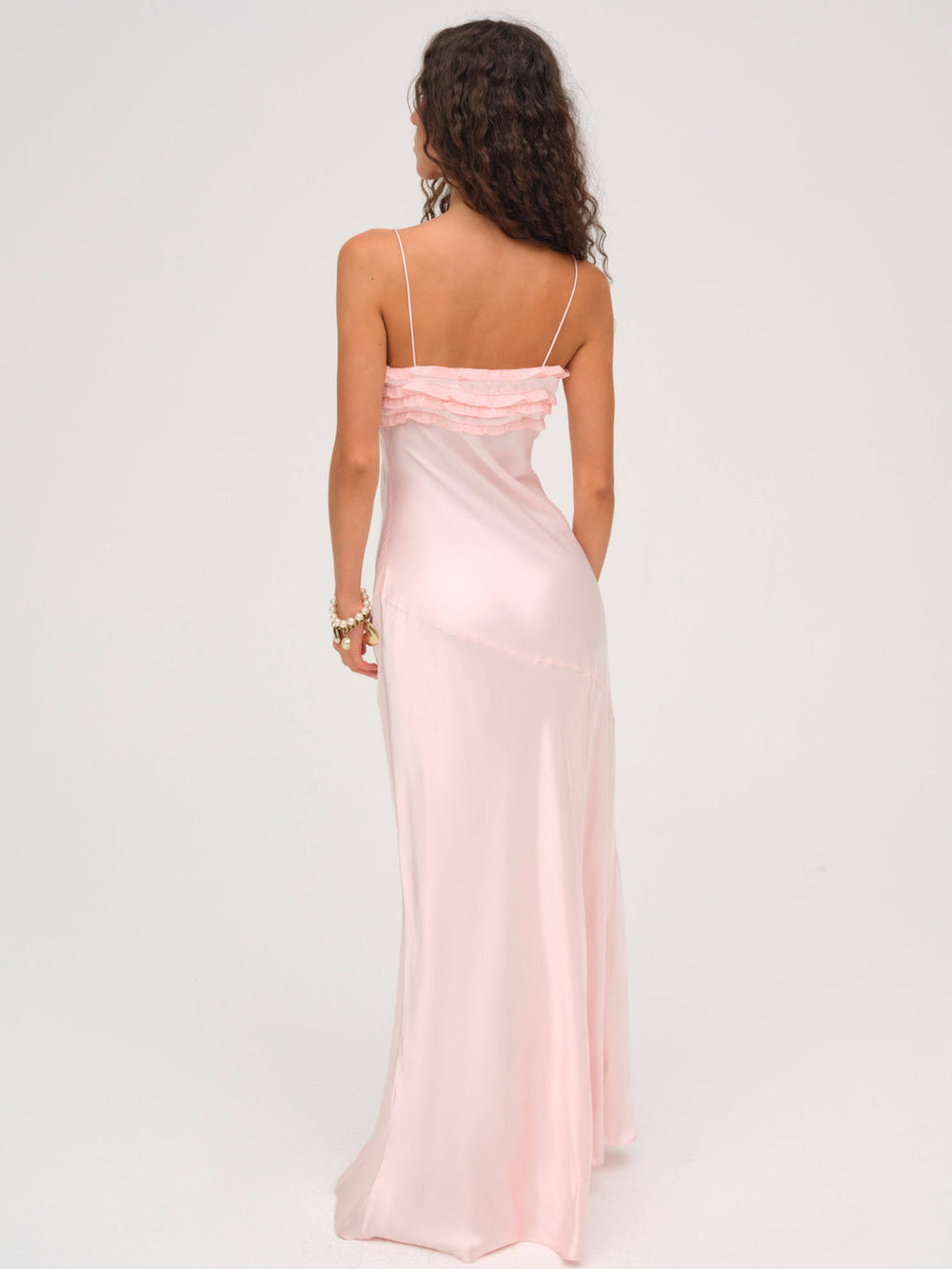 Natalie Maxi Dress — Baby Pink