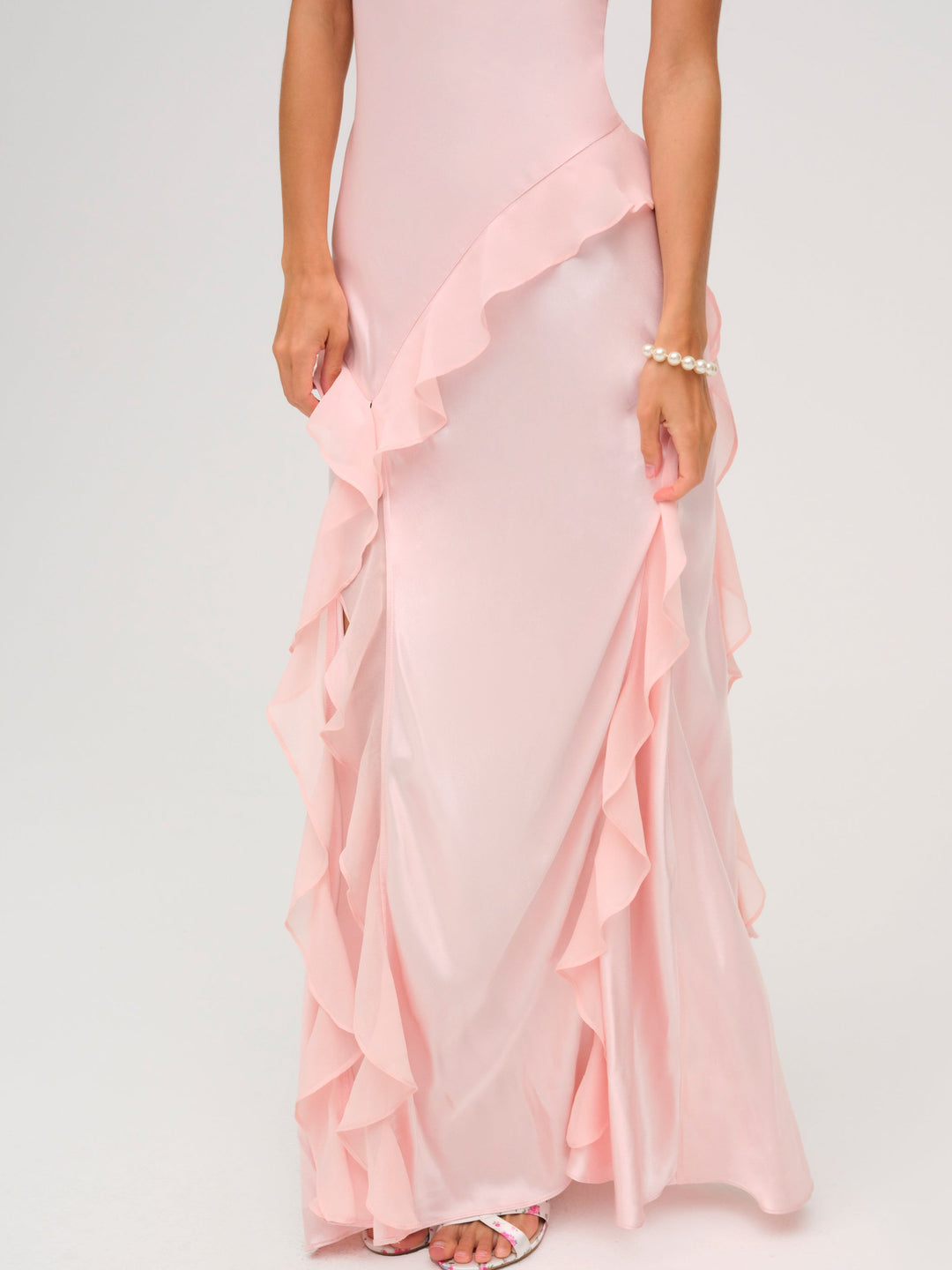 Sawyer Maxi Dress — Baby Pink