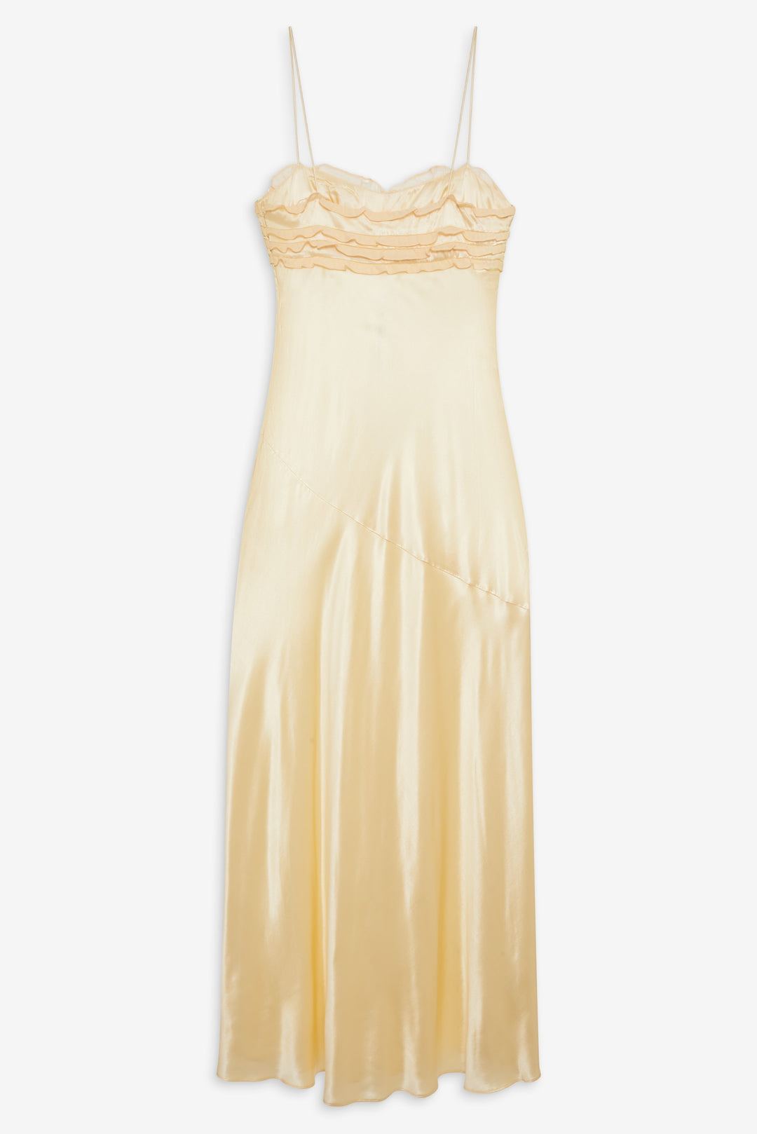 Natalie Maxi Dress — Yellow
