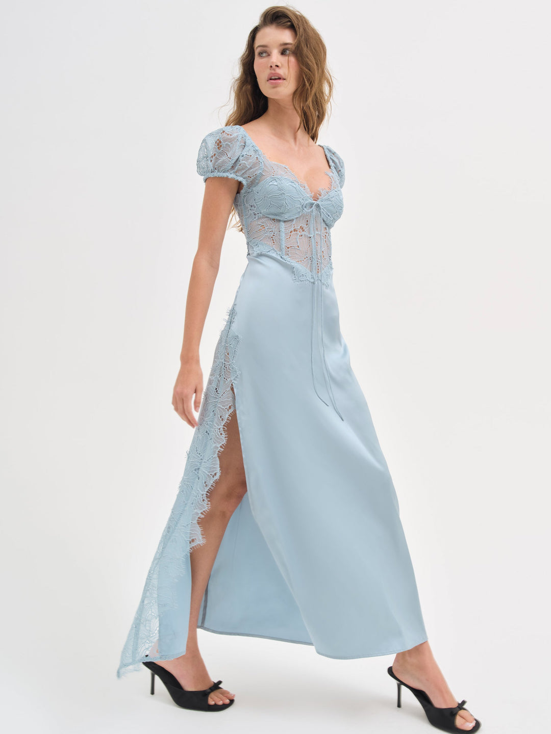 Casey Maxi Dress — Blue