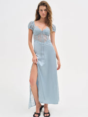 Casey Maxi Dress — Blue