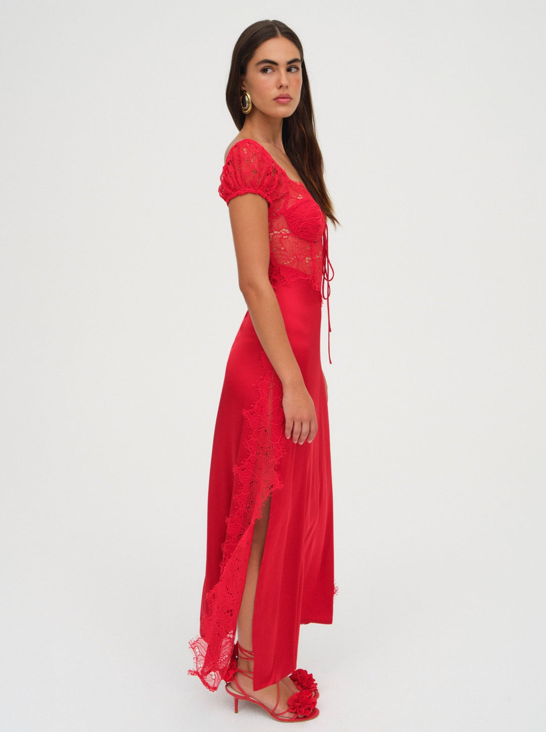 Casey Maxi Dress — Red