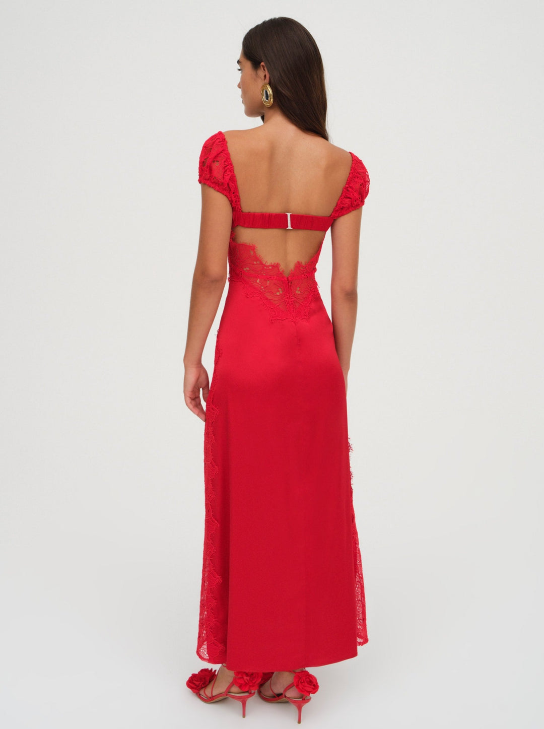 Casey Maxi Dress — Red