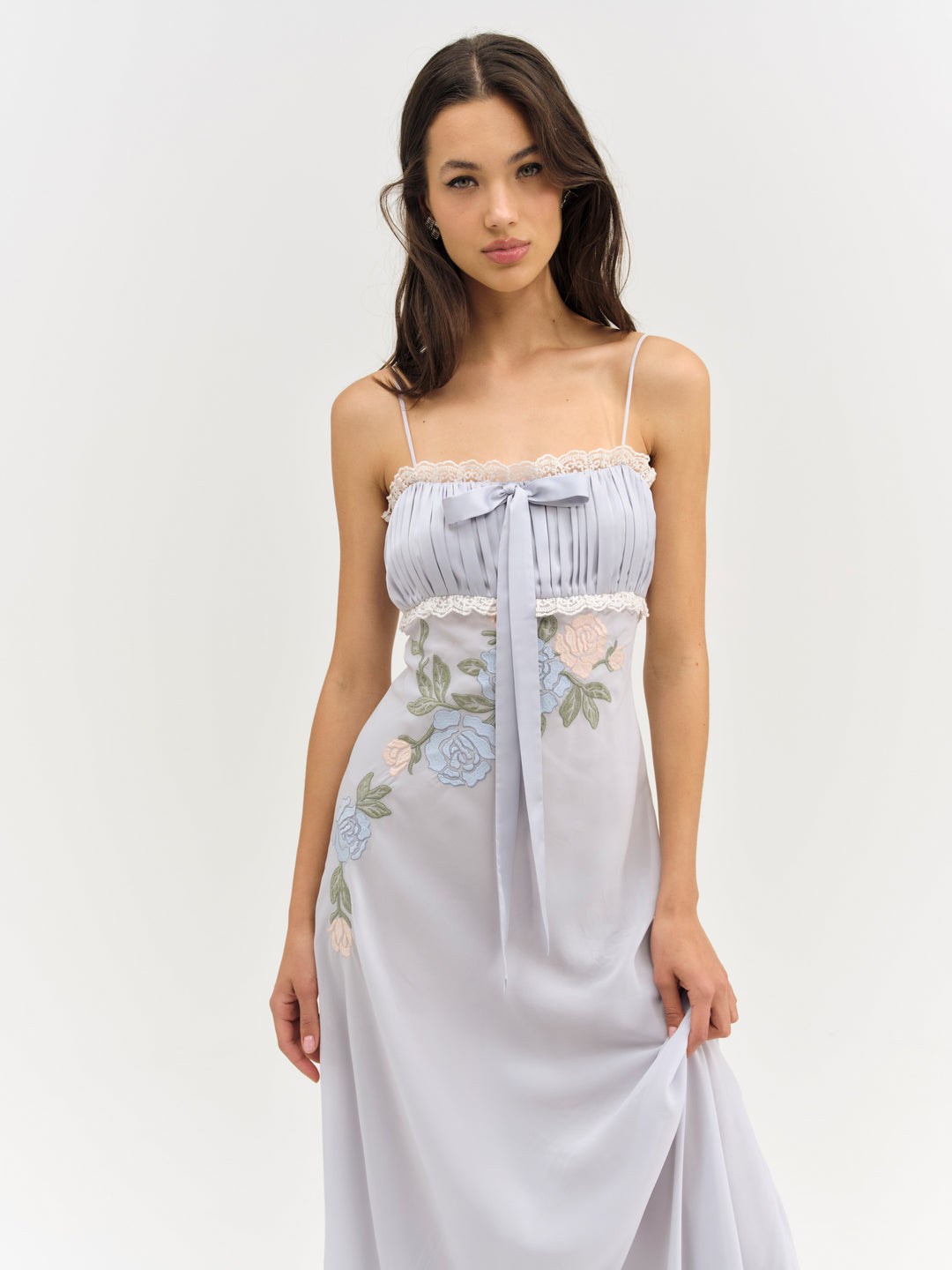 Jasmine Maxi Dress — Blue
