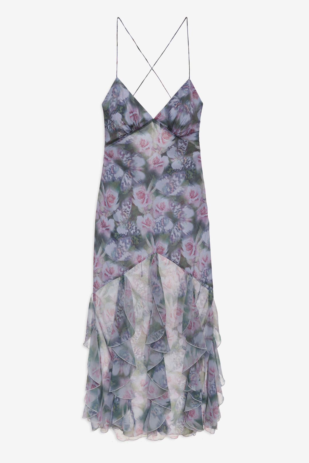 Elea Maxi Dress — Purple