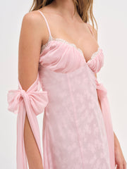 Sheila Maxi Dress — Pink