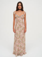 Emmaline Maxi Dress — Yellow