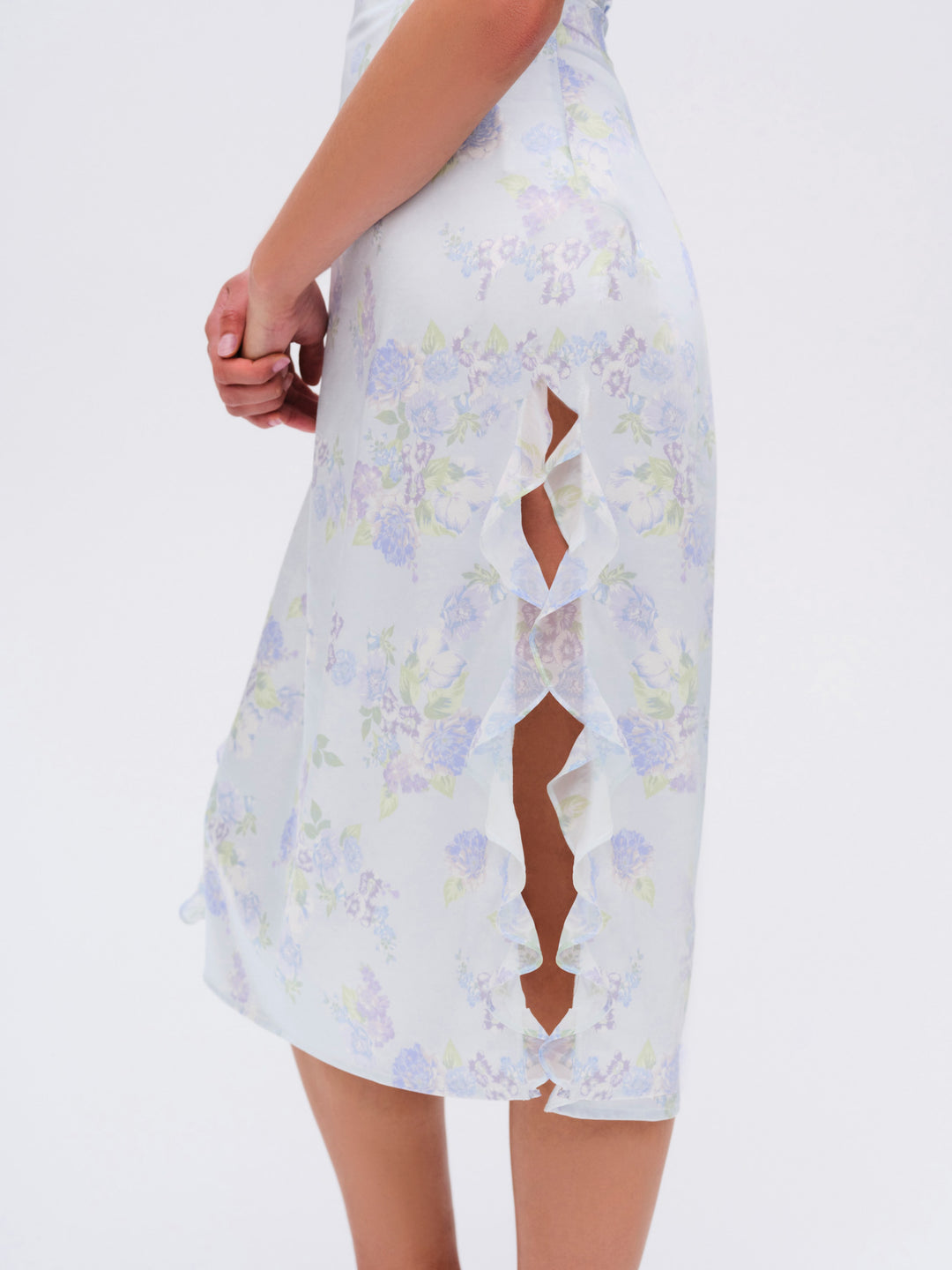 Marisa Midi Dress — Blue