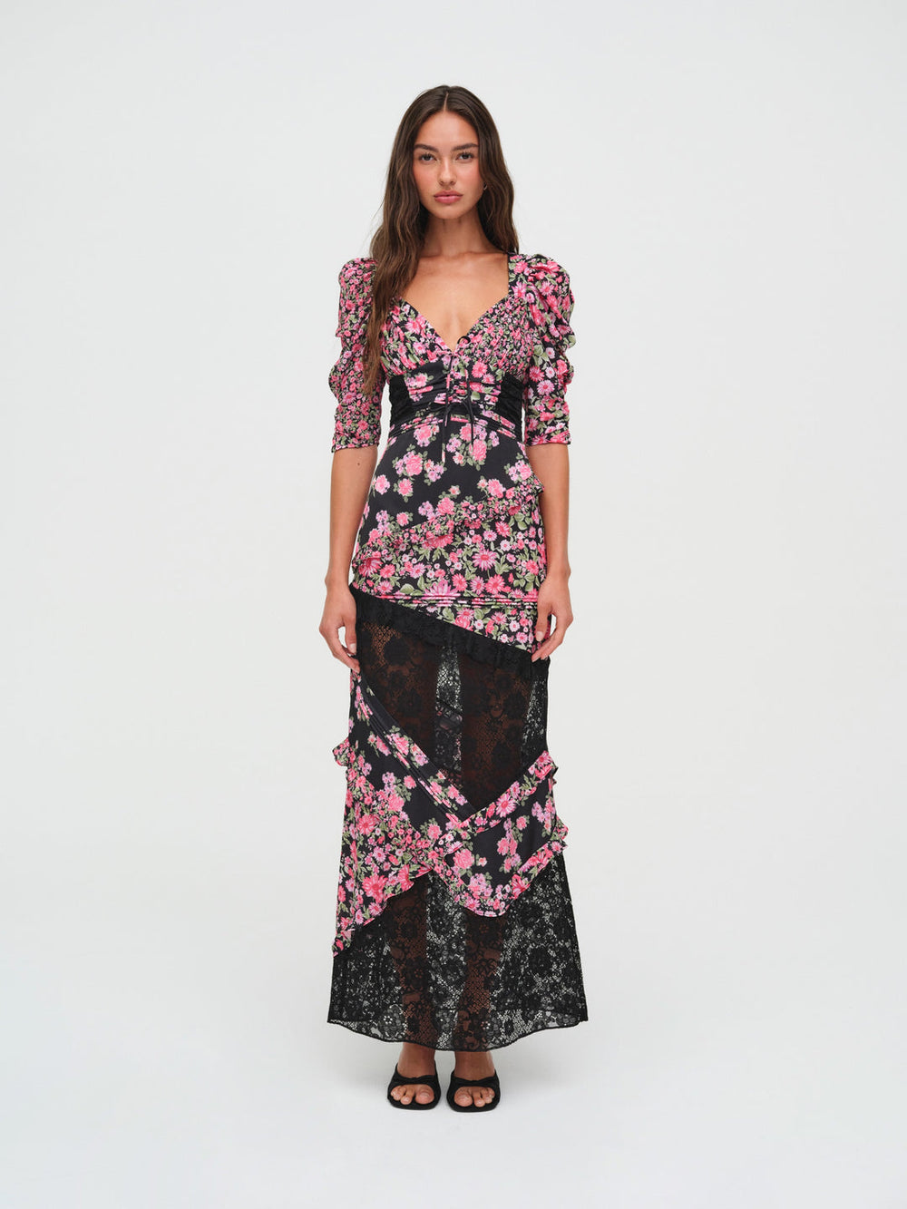 Emalyn Maxi Dress — Black