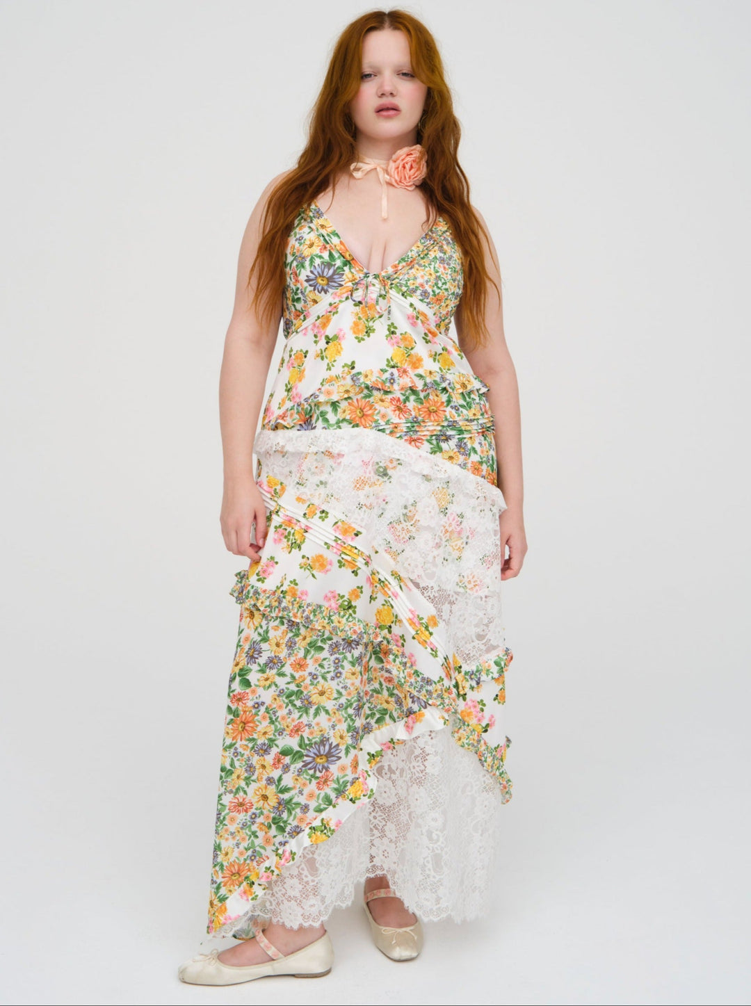 Rosalyn Maxi Dress — Green — Marigold