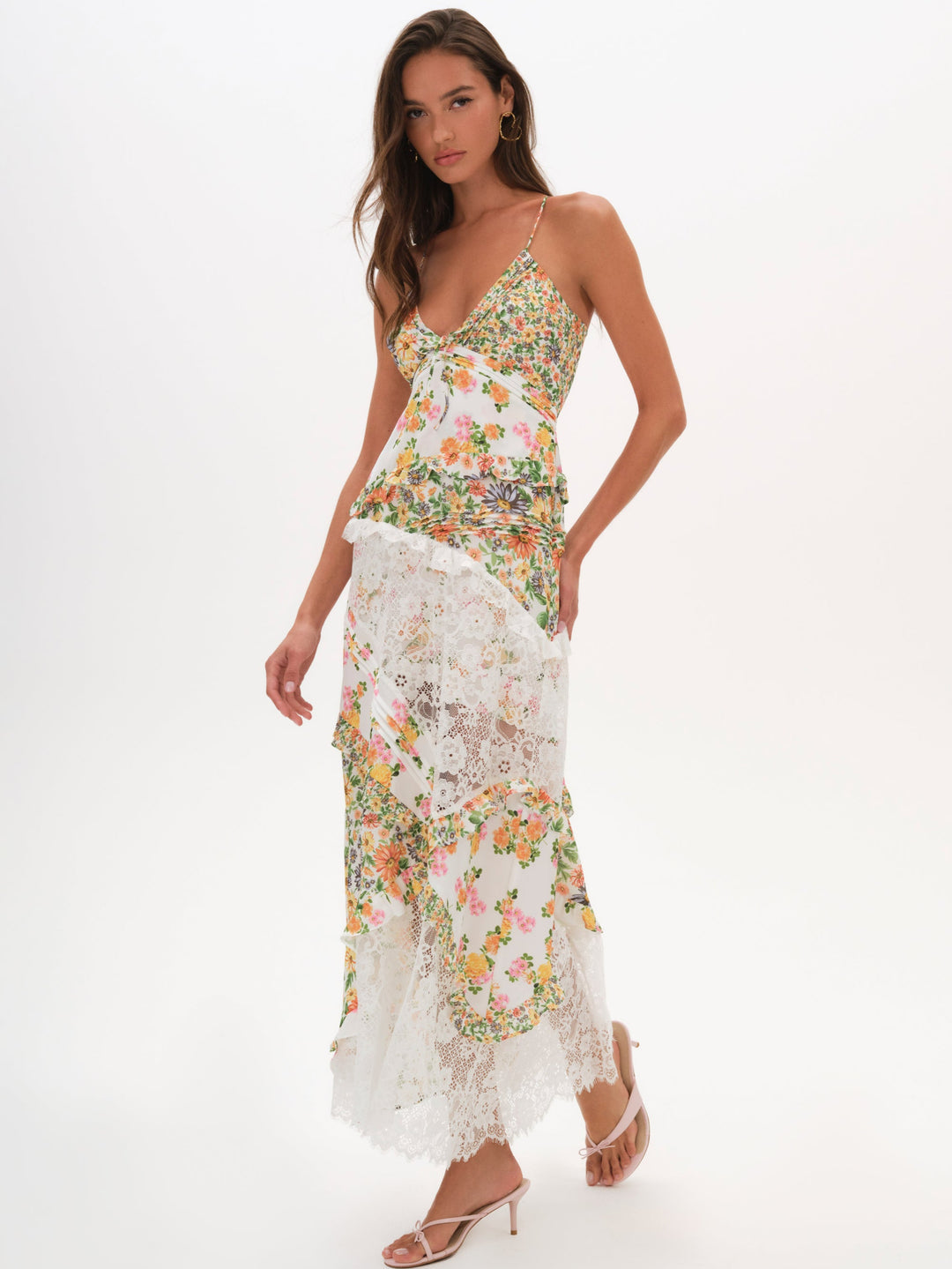 Rosalyn Maxi Dress — Green — Marigold