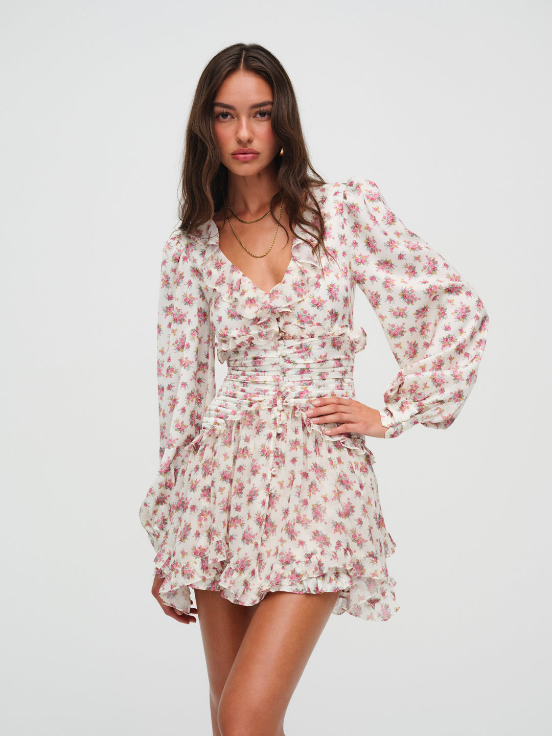 Jayleen Mini Dress — Pink