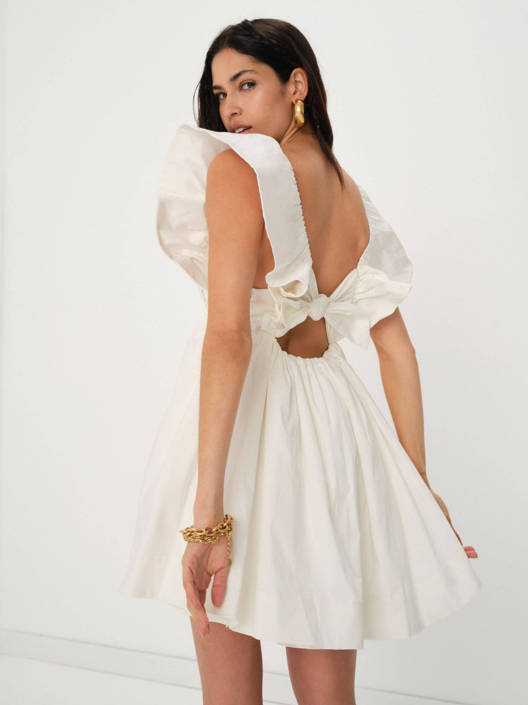 Clementine Mini Dress — White