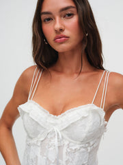 Kate Mini Dress — White