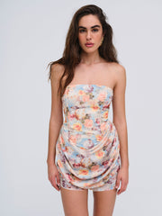 Delphine Mini Dress — Blue