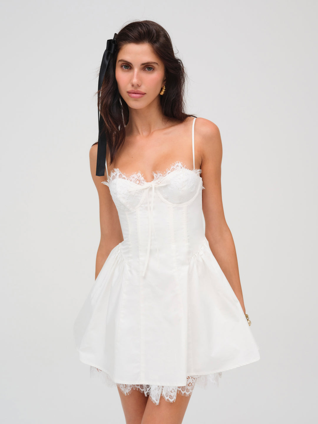 Shae Mini Dress — White