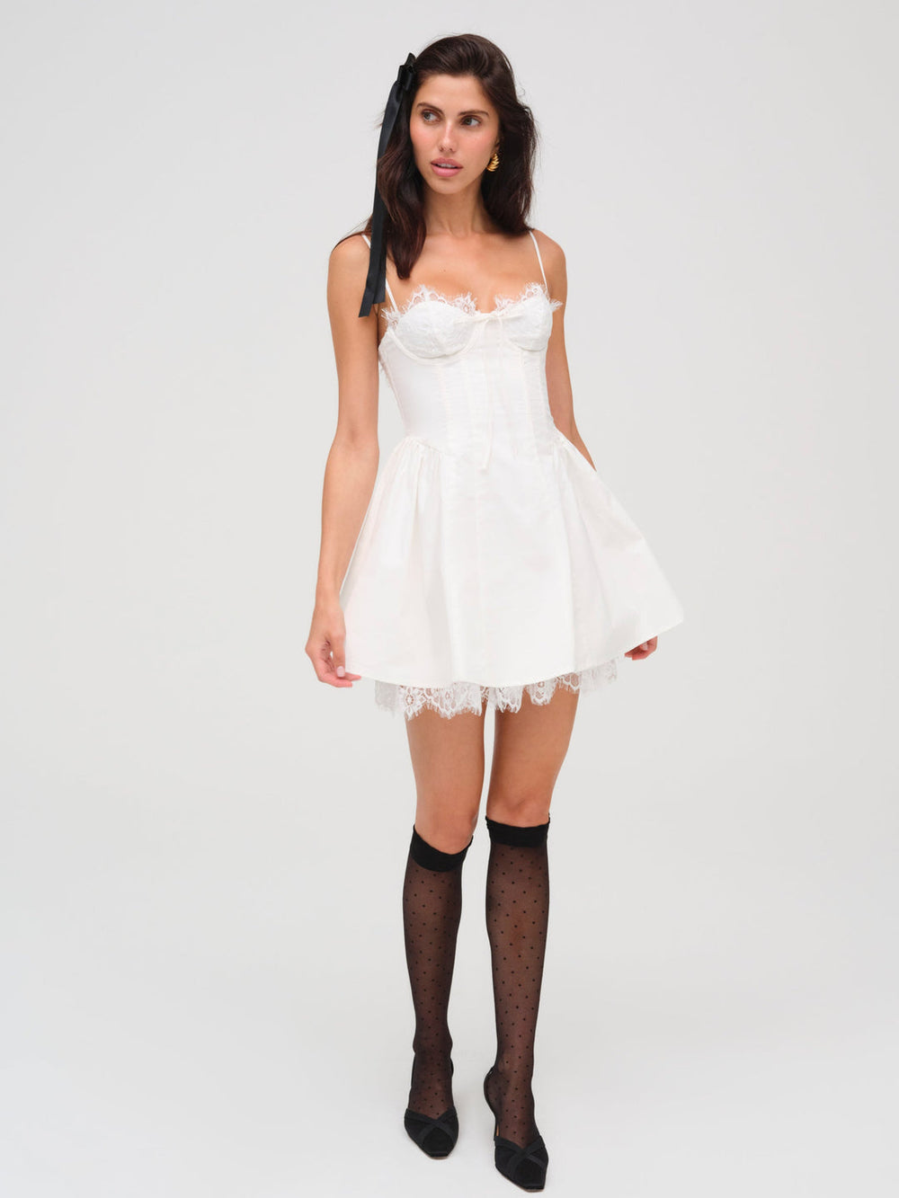 Shae Mini Dress — White