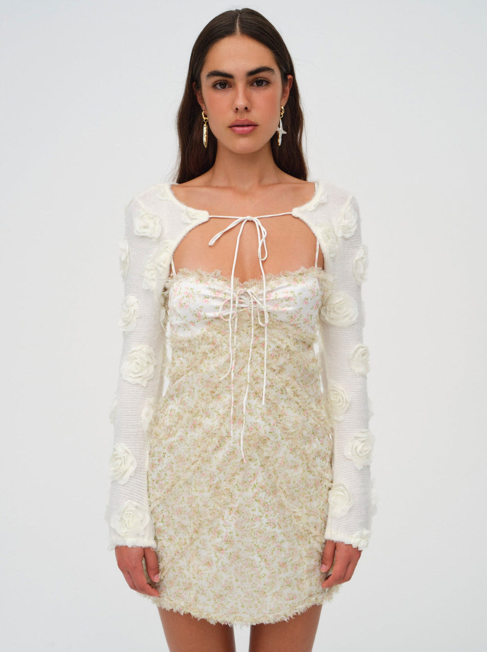 Chania Mini Dress — Yellow