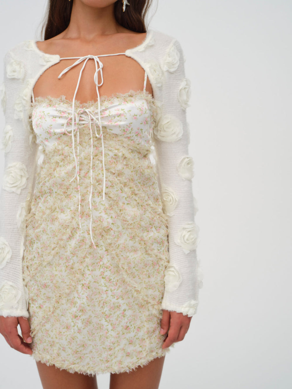 Chania Mini Dress — Yellow