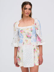 Evelina Mini Dress — Pink