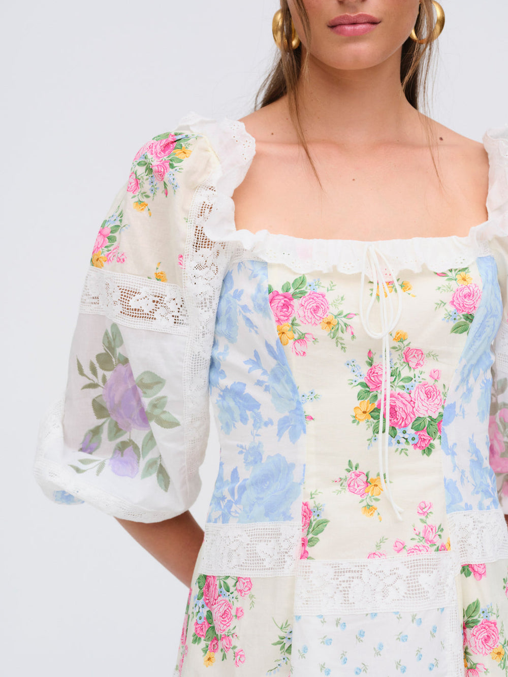 Evelina Mini Dress — Pink